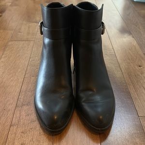 Sam Edelman leather booties - size 6
